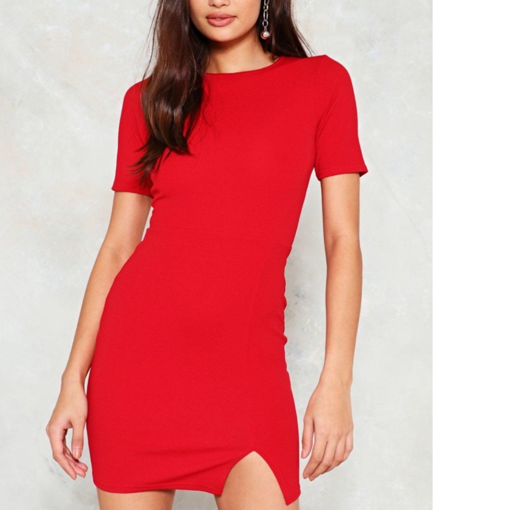 Red Nasty Gal Dress